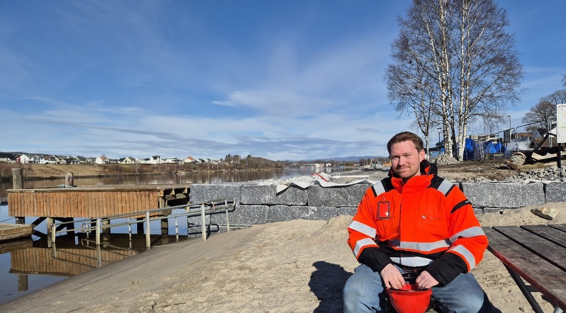 Mikkel A. Johannesen, prosjektleder ved kommunalteknikk i Porsgrunn kommune.